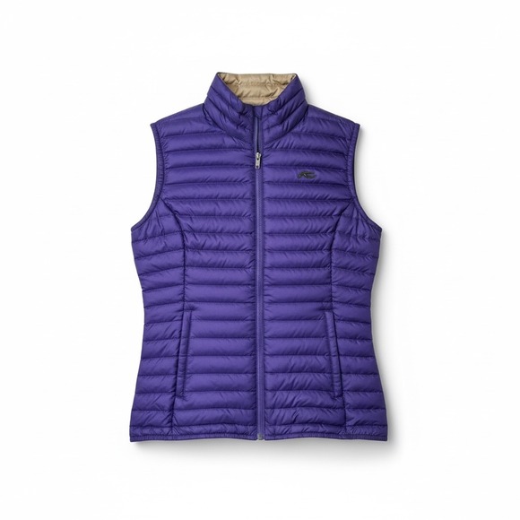 KJUS Jackets & Blazers - KJUS Women Purple cypress Down Vest Lightweight Puffer Full Zip Size 36 small